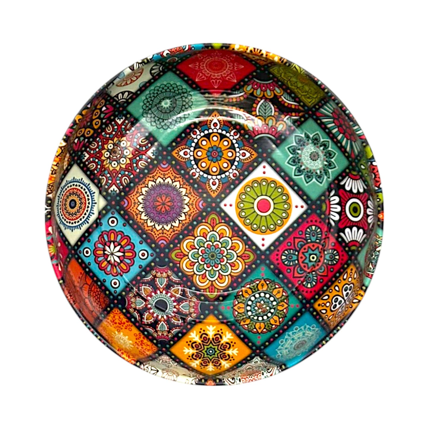 Metall Schüssel - Mandala 2 - Groß - 12cm