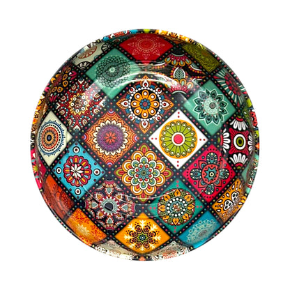 Metall Schüssel - Mandala 2 - Groß - 12cm