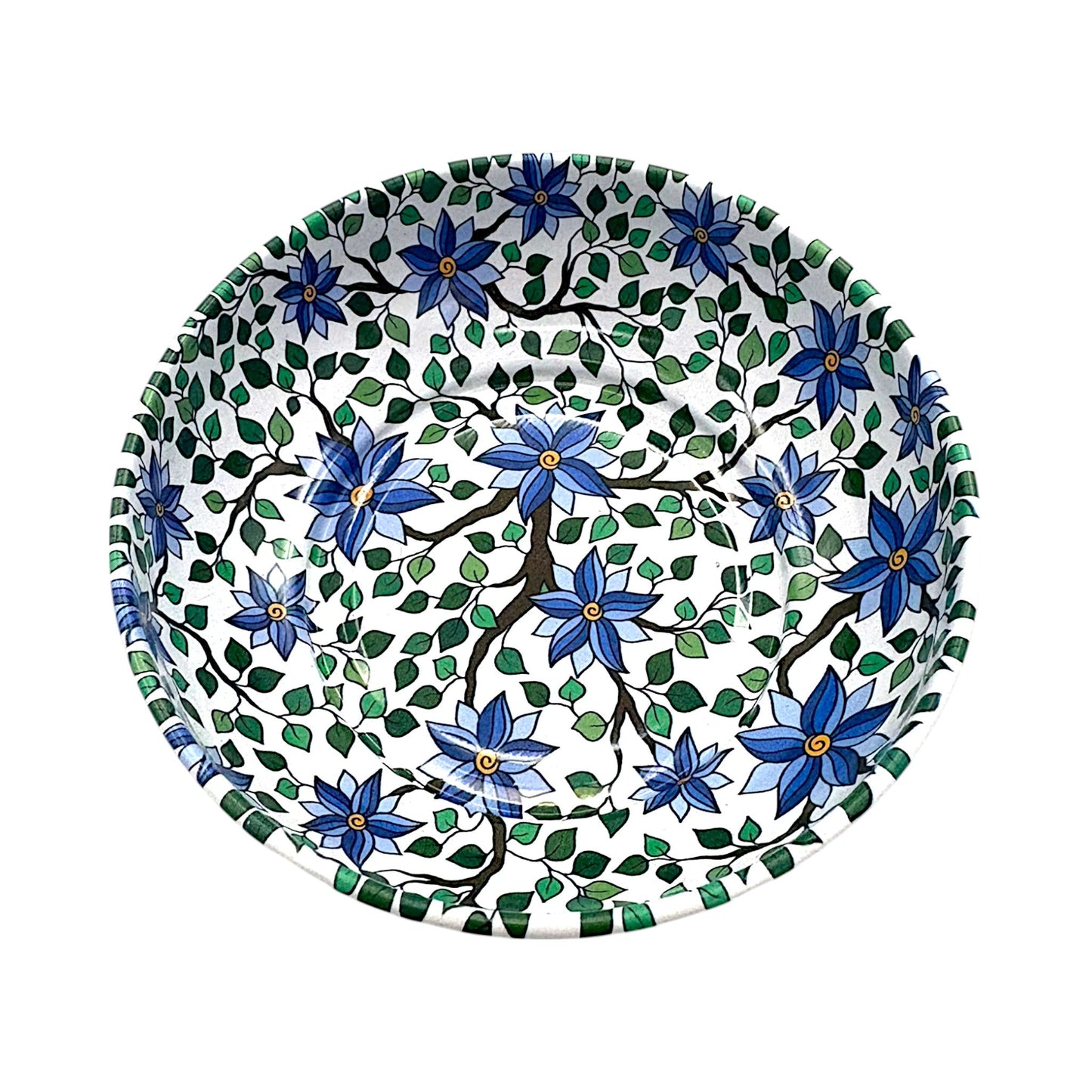 Metall Schüssel - Blume 1 - Mittel - 9cm