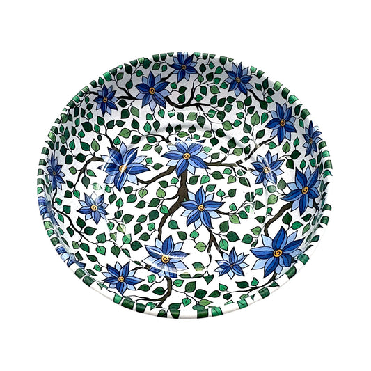 Metall Schüssel - Blume 1 - Mittel - 9cm