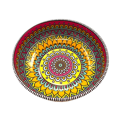 Metall Schüssel - Mandala 4 - Mittel - 9cm