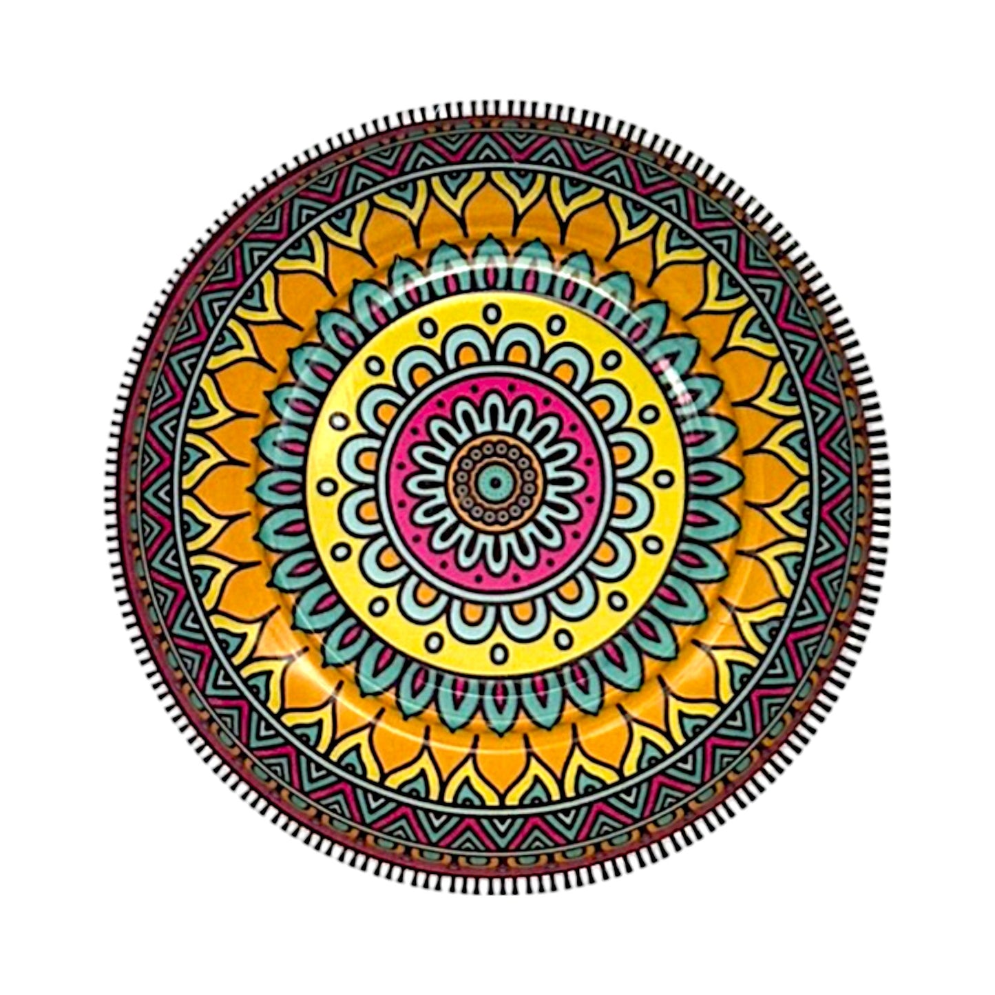 Metall Schüssel - Mandala 4 - Mittel - 9cm