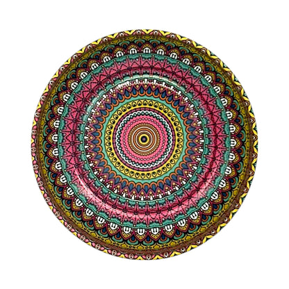 Metall Schüssel - Mandala 2 - Mittel - 9cm