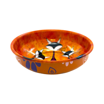 Metall Schüssel - Katze 1 - Klein - 8cm