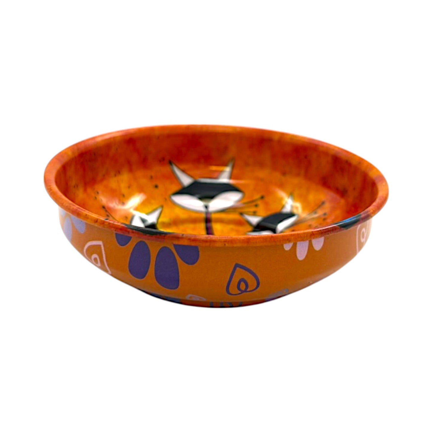 Metall Schüssel - Katze 1 - Klein - 8cm