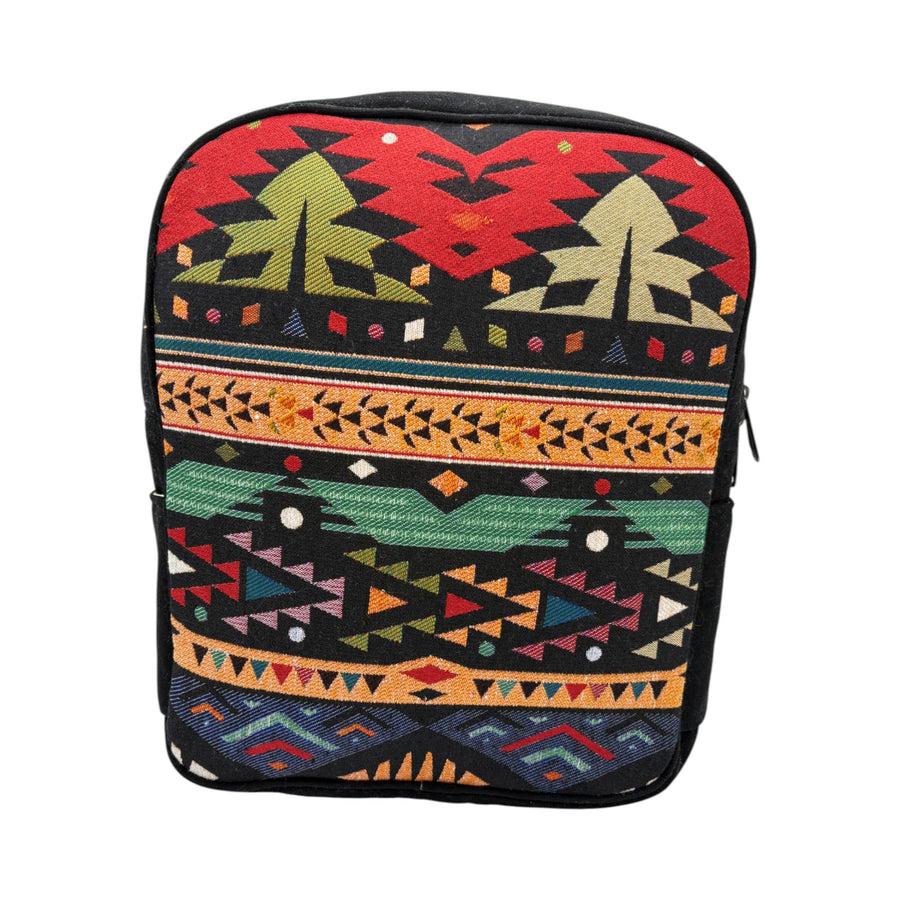 Rucksack - Indiana - Schwarz - 35 x 26 x 11,5cm