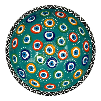 Keramikschüssel Evil Eye 12 cm Deko Snackschüssel
