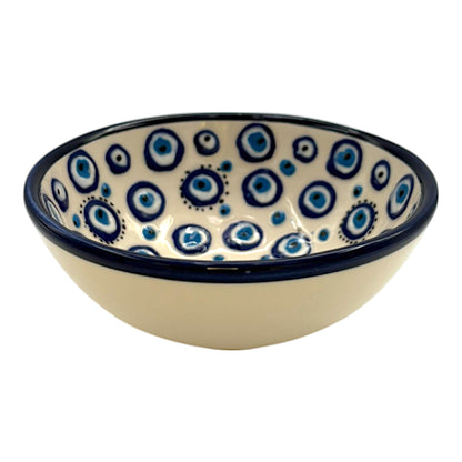 Keramikschale - Evil Eye - Weiß - 12cm