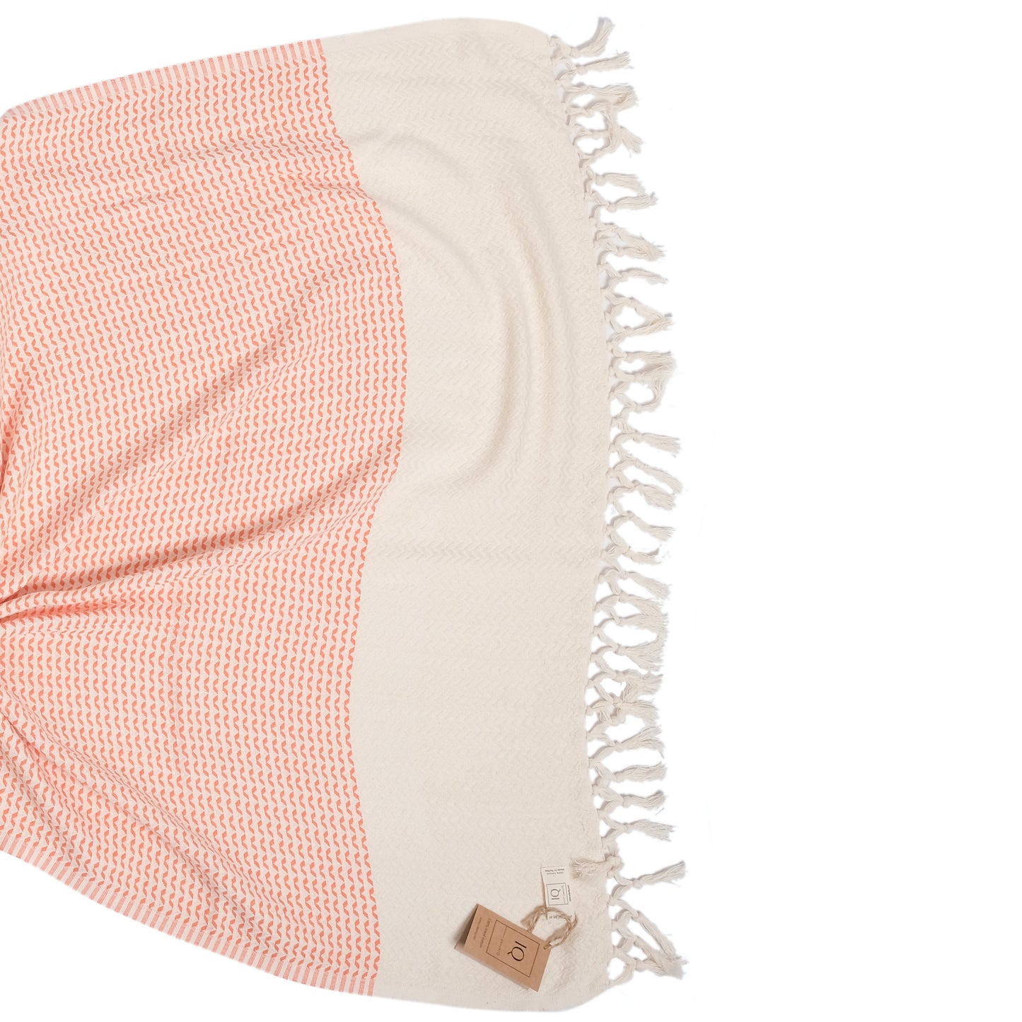 Hamamtuch | Saunatuch | Strandtuch | Colombia | Orange | 180x95 cm