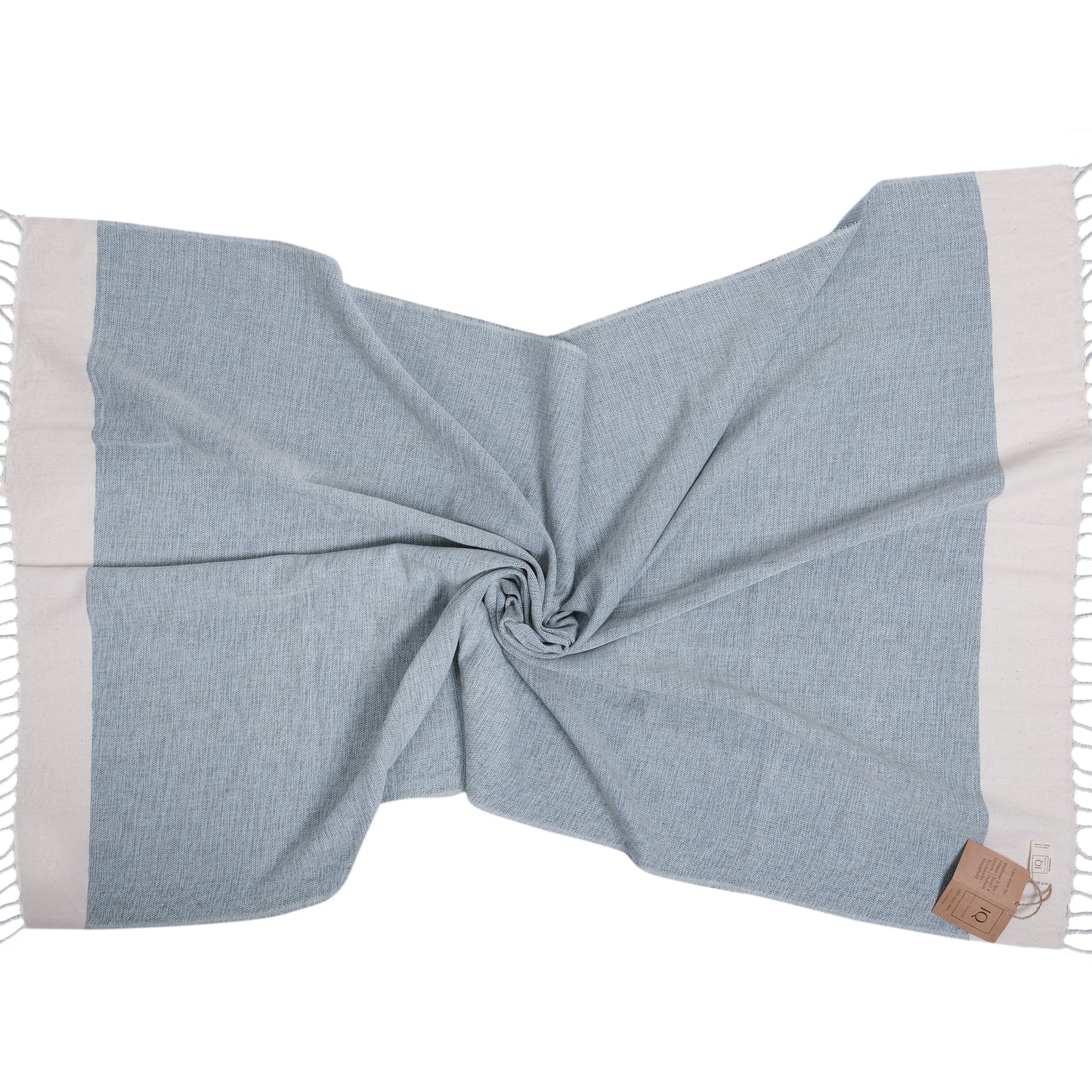 Hamamtuch | Saunatuch | Strandtuch | Ecuador | Blau | 170x95 cm