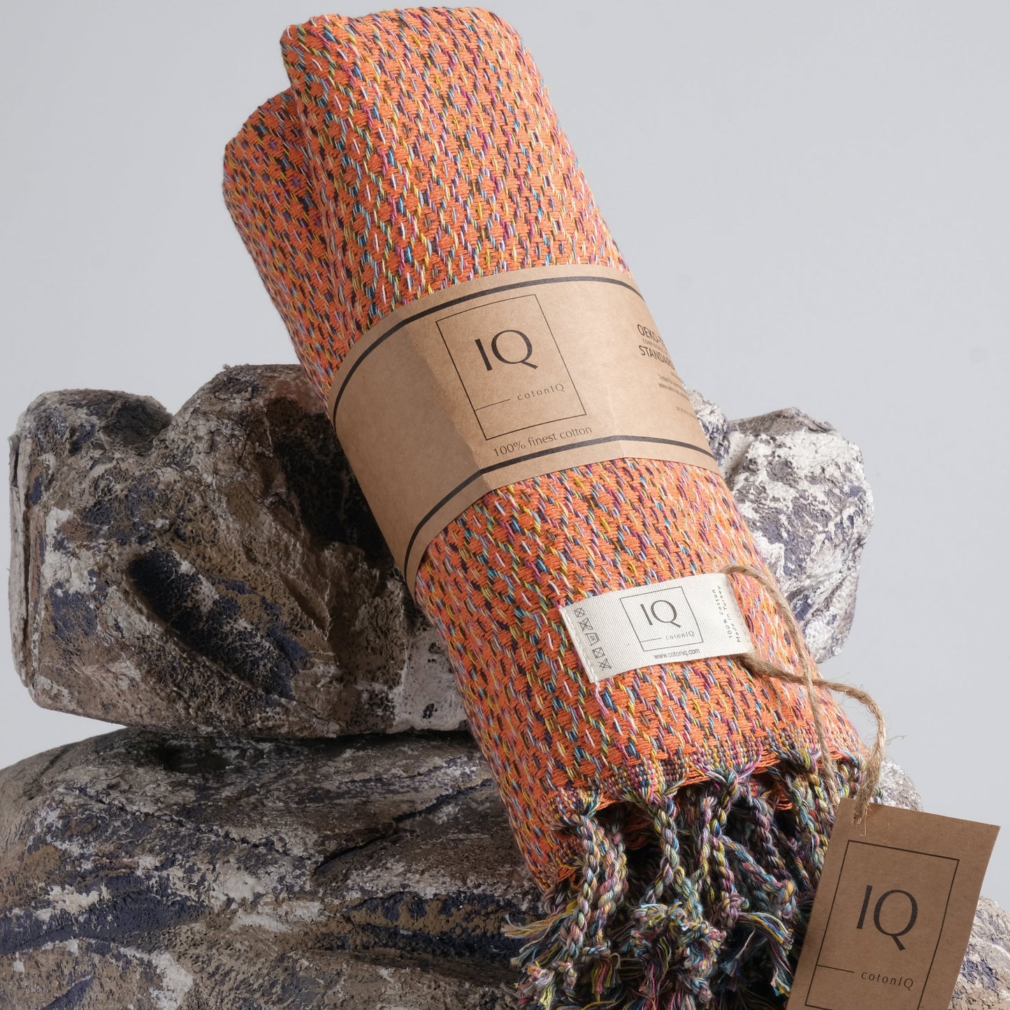 Hamamtuch Saunatuch Strandtuch - Mexico Orange 180x100 cm