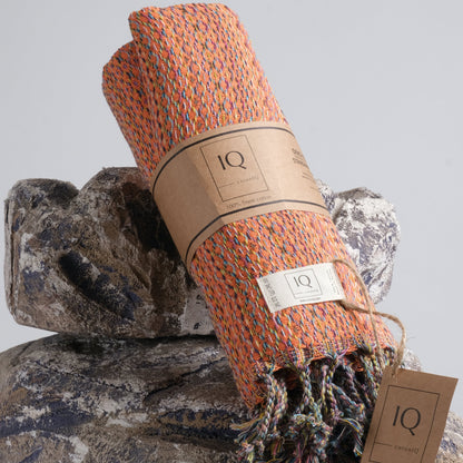 Hamamtuch Saunatuch Strandtuch - Mexico Orange 180x100 cm