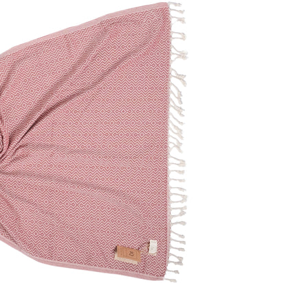 Hamamtuch | Saunatuch | Strandtuch | Peru | Bordeaux | 180x100 cm