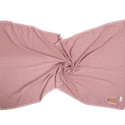 Hamamtuch | Saunatuch | Strandtuch | Peru | Bordeaux | 180x100 cm