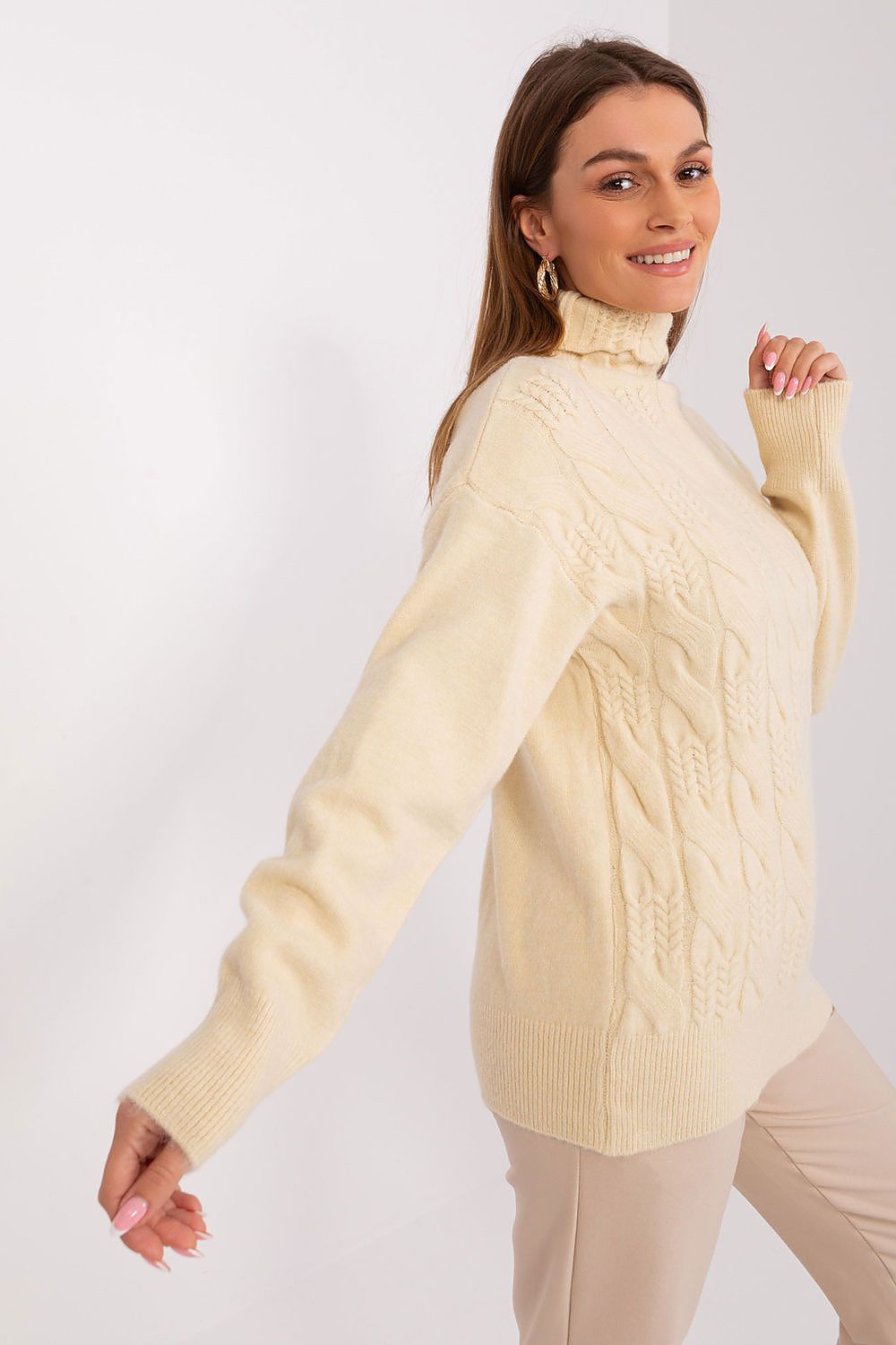  Rollkragenpullover model 189898 AT 