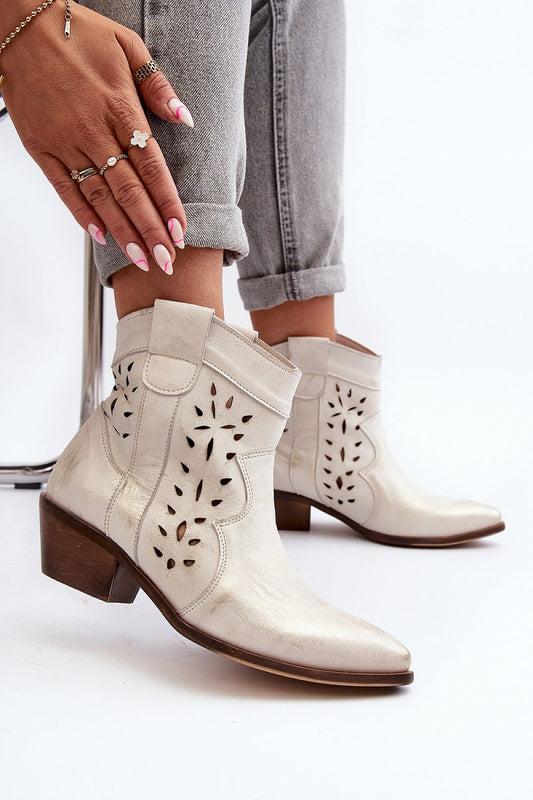 Stiefeletten mit Absatz Step in style