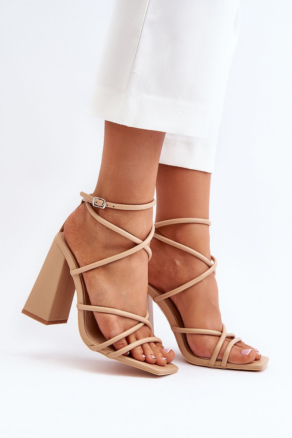  Sandalen mit Absatz model 193935 Step in style 