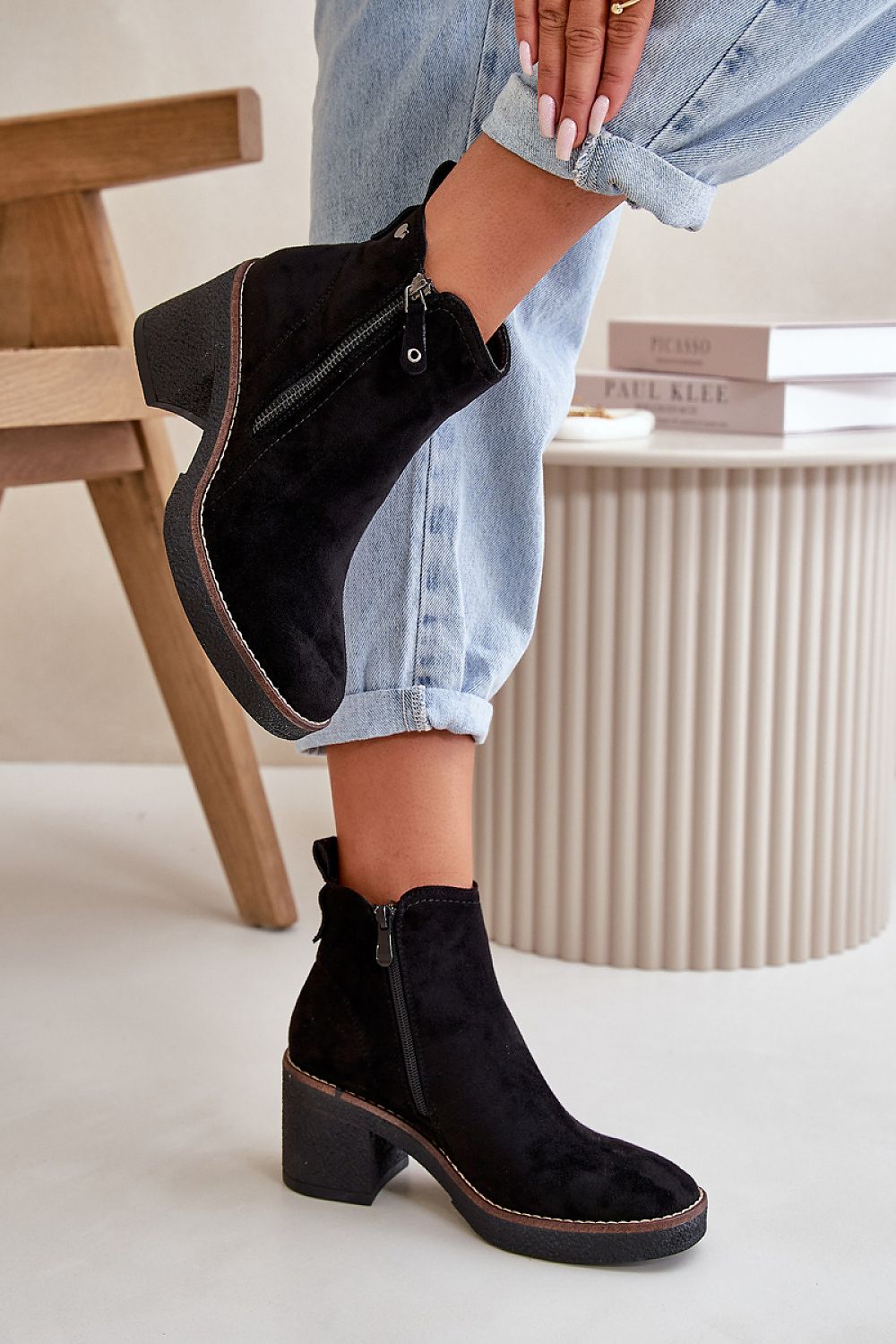 Stiefeletten mit Absatz | Step in style