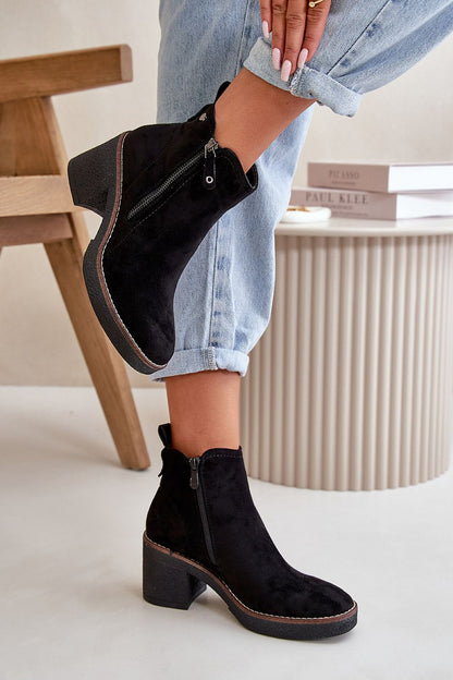 Stiefeletten mit Absatz | Step in style