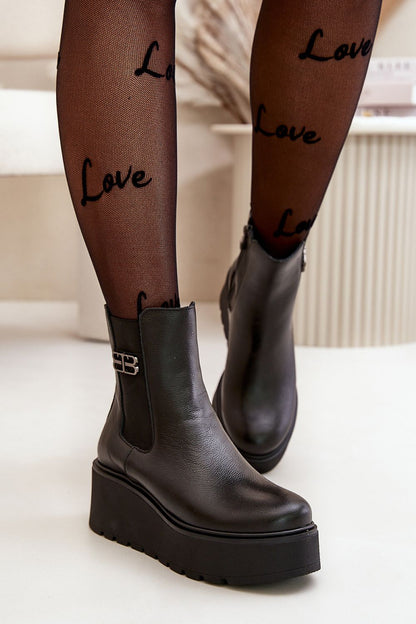  Plateau-Stiefeletten model 199274 Step in style 