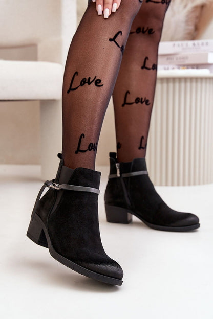 Stiefeletten mit Absatz Step in style