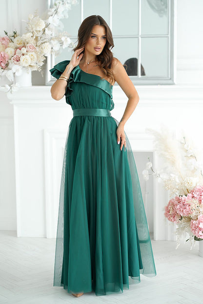  Langes Kleid model 200242 Bicotone 