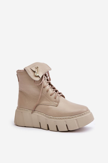 Plateau-Stiefeletten Step in style