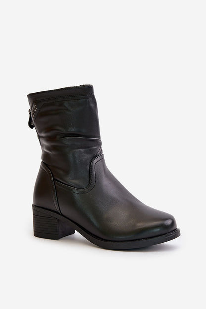 Stiefeletten mit Absatz Step in style