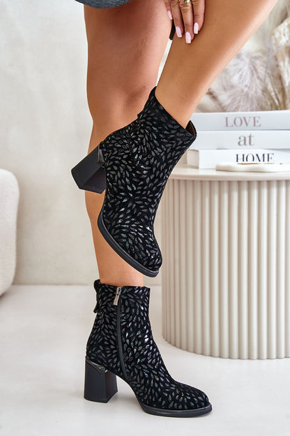 Stiefeletten mit Absatz Step in style