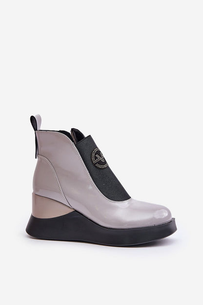 Plateau-Stiefeletten | Step in style