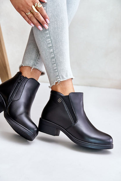 Stiefeletten mit Absatz | Step in style