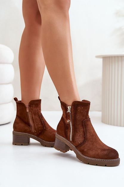 Stiefeletten mit Absatz | Step in style