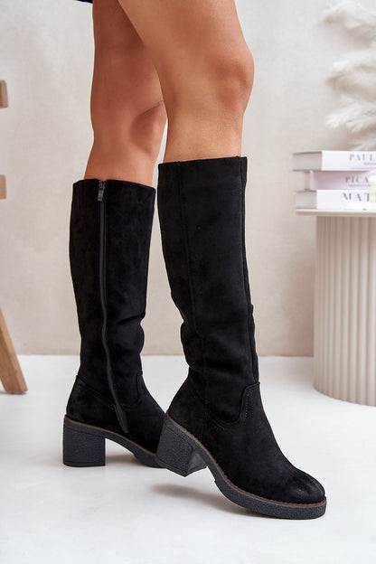 Stiefel mit Absätzen Step in style