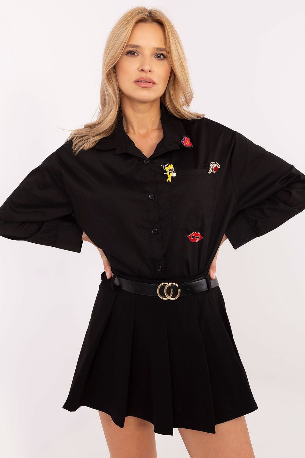 Langarm Hemd Italy Moda