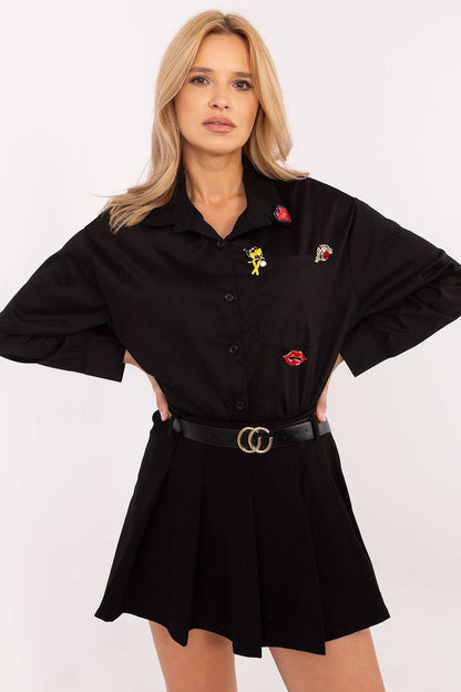 Langarm Hemd Italy Moda