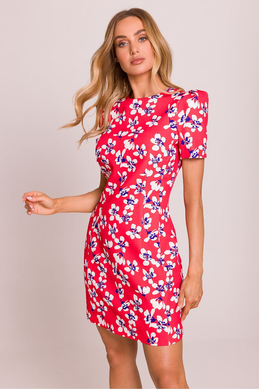 Romantisches Sommerkleid mit Blumenmuster