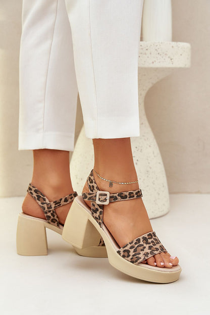  Sandalen mit Absatz model 210703 Step in style 