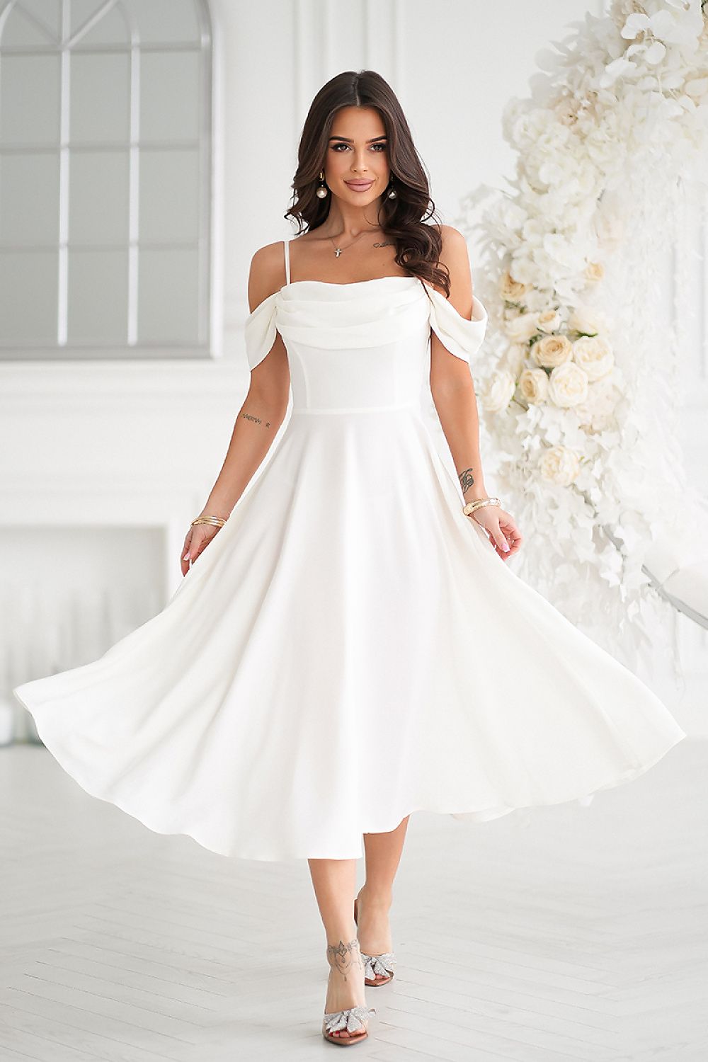 Abendkleid Bicotone