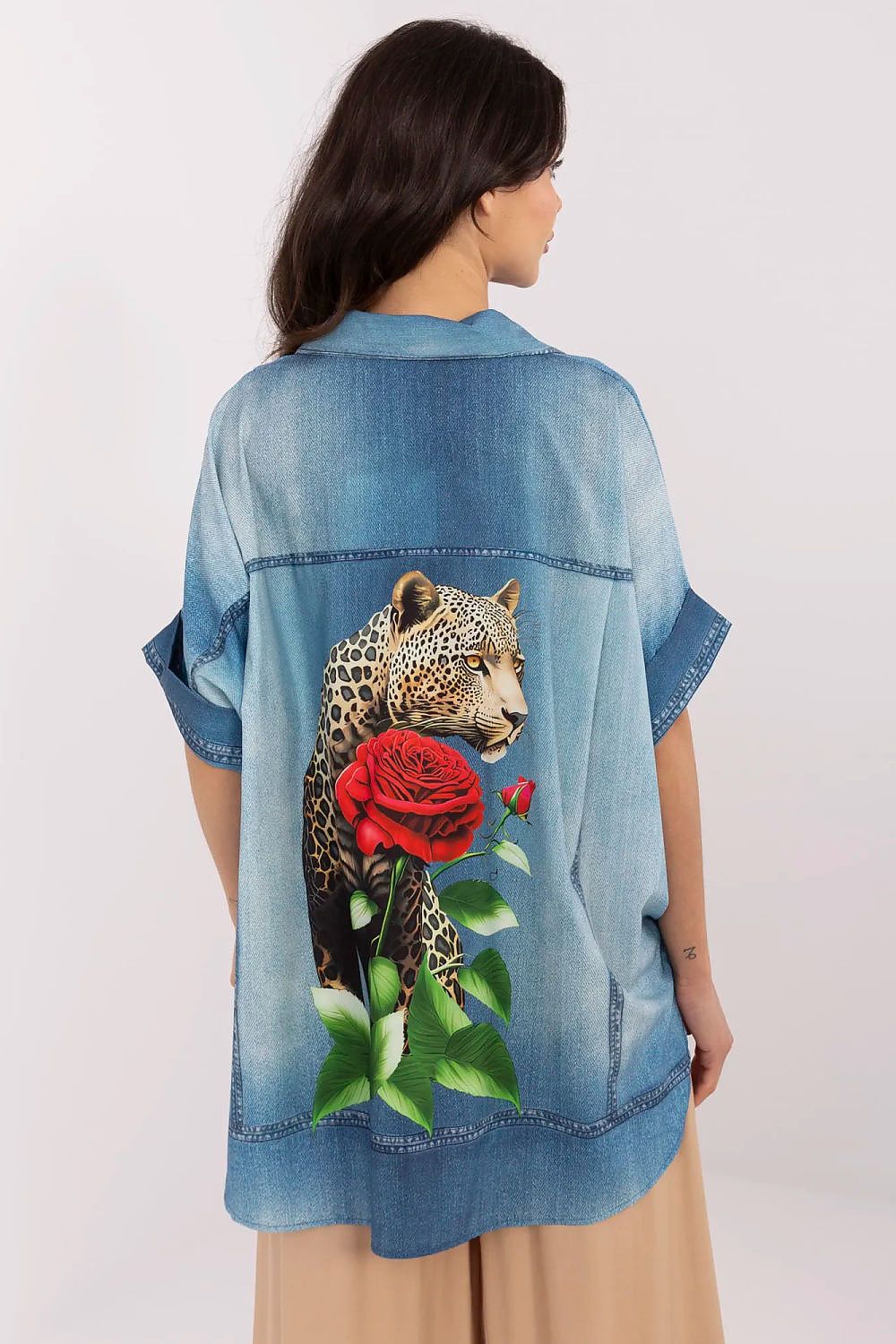  Langarm Hemd model 210971 Italy Moda 