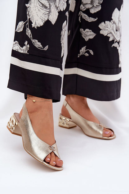  Sandalen mit Absatz model 211358 Step in style 