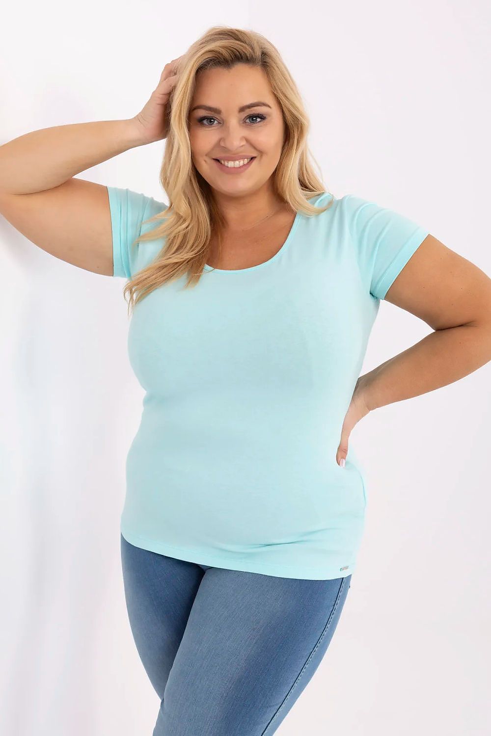  Plus-Size T-shirt model 211769 Relevance 