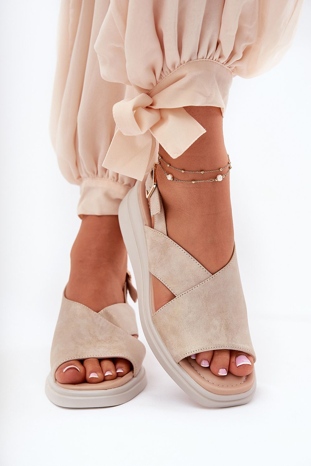 Keilabsatz Sandalen Step in style