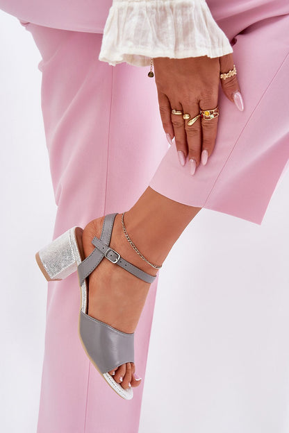  Sandalen mit Absatz model 213012 Step in style 