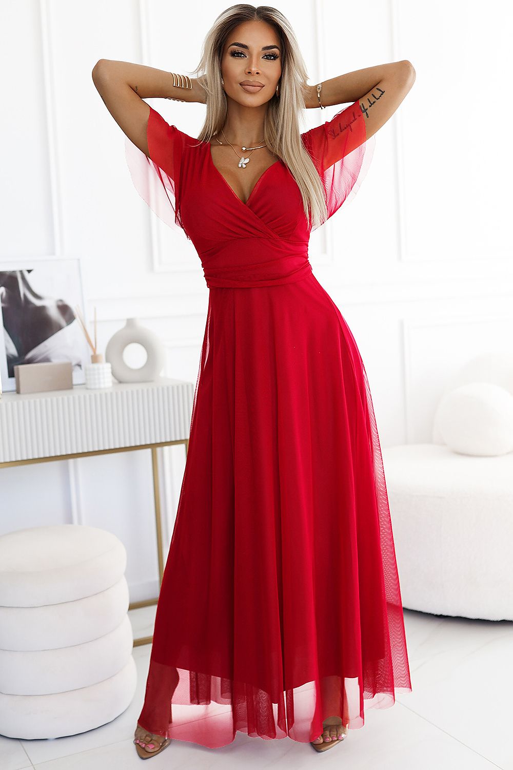  Langes Kleid model 213650 Numoco 
