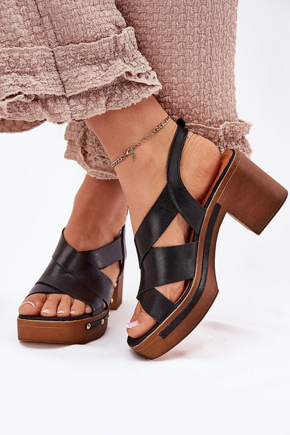  Sandalen mit Absatz model 214744 Step in style 