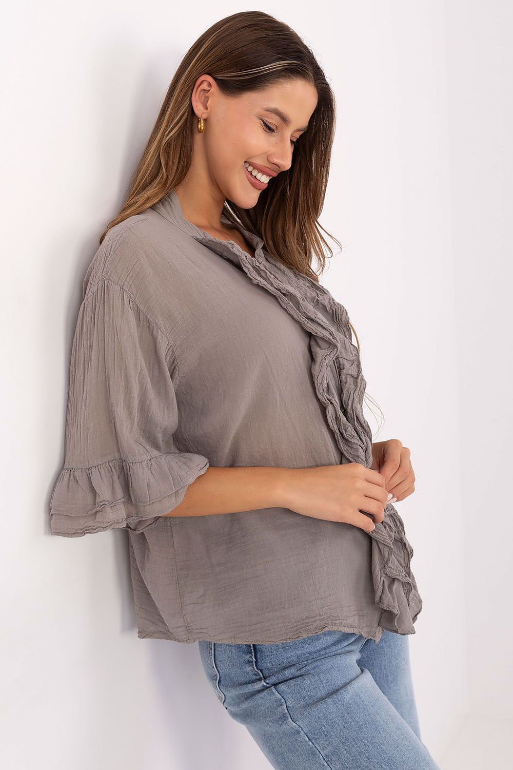  Damen Hemd model 215813 Italy Moda 