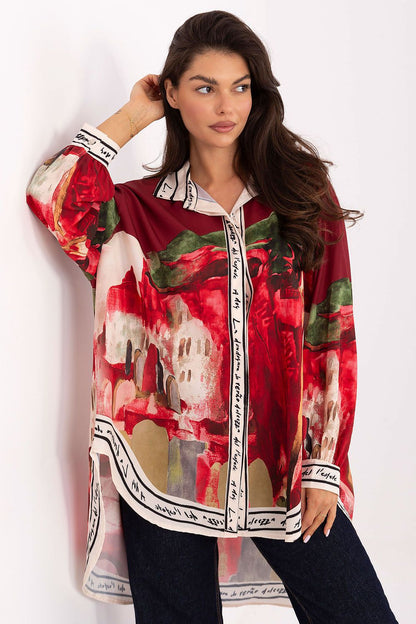  Langarm Hemd model 218392 Rue Paris 