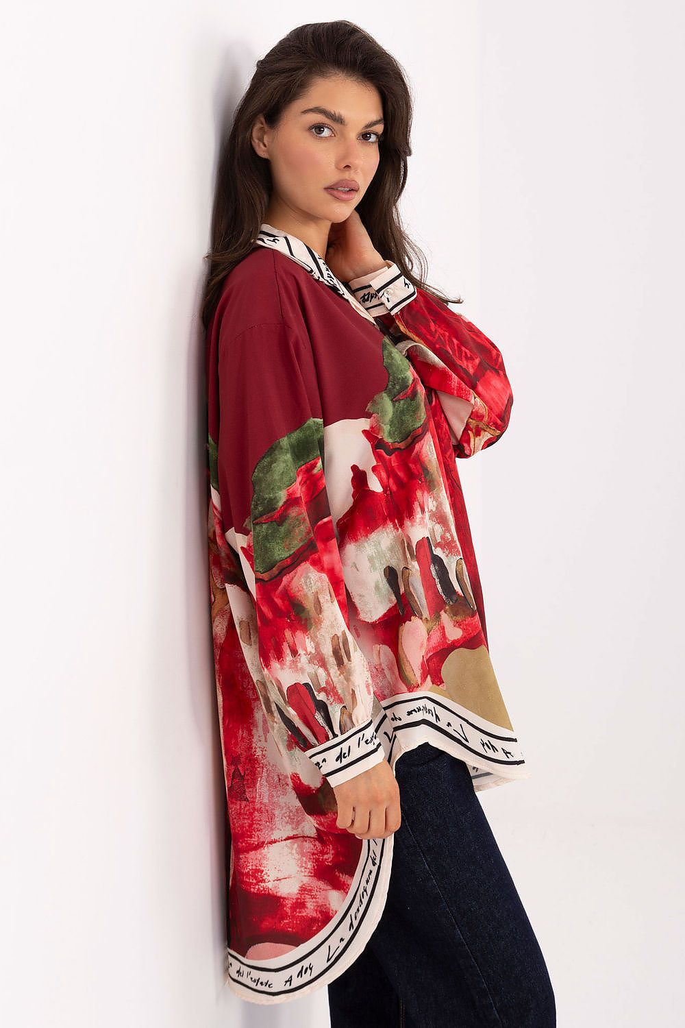  Langarm Hemd model 218392 Rue Paris 