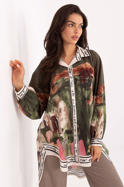  Langarm Hemd model 218394 Rue Paris 