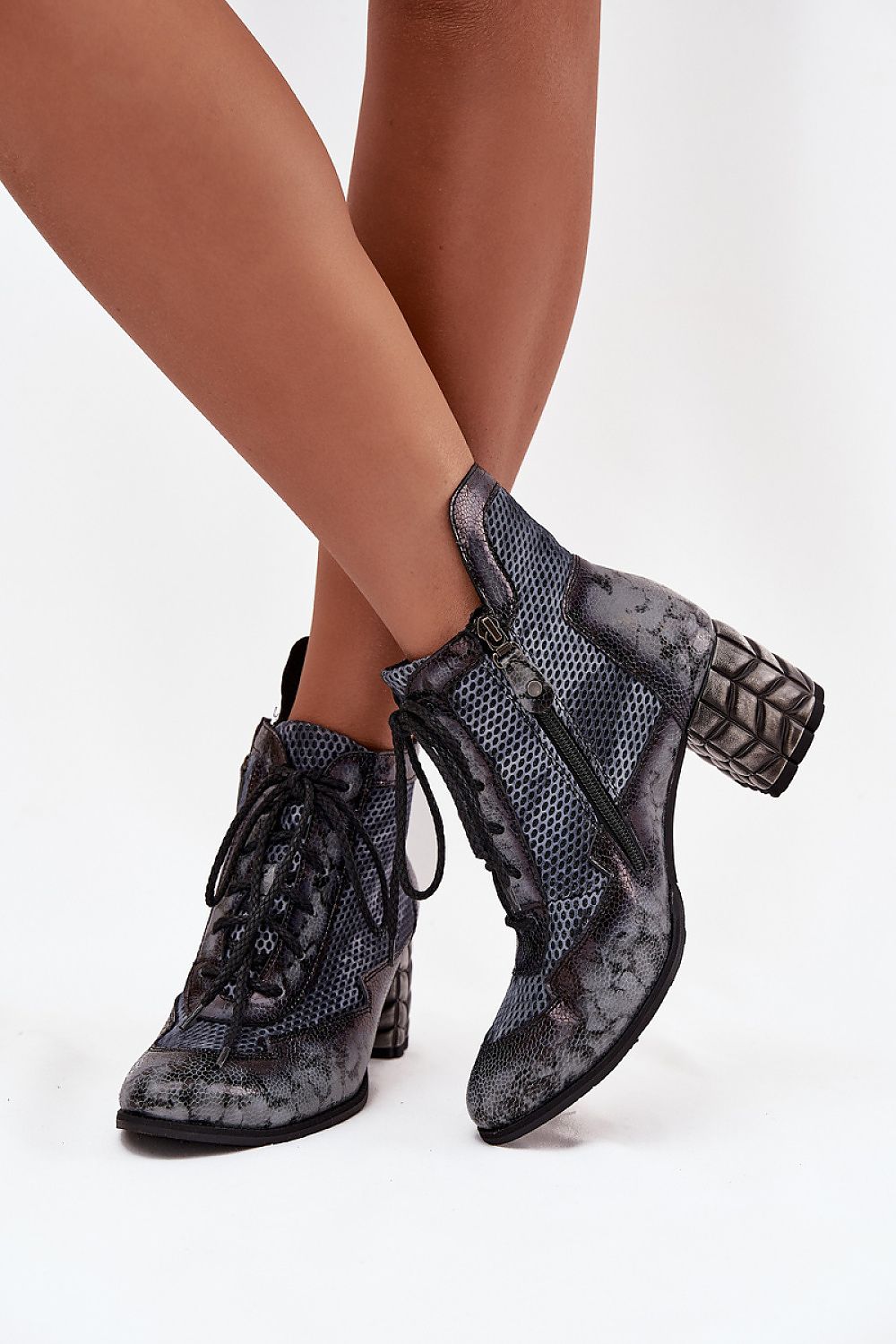  Stiefeletten mit Absatz model 219582 Step in style 